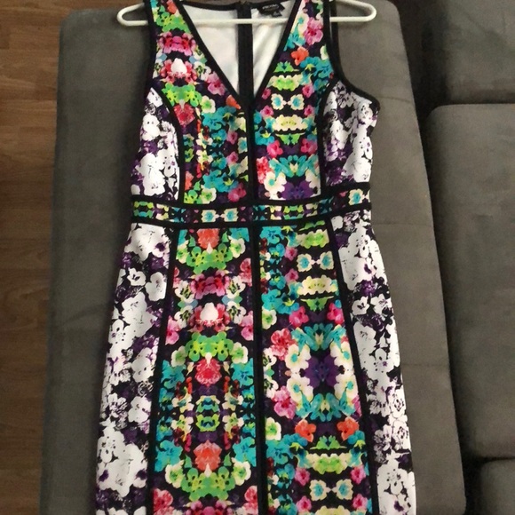 jcpenney black floral dress